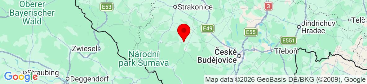 Husinec u Netolic, Okres Prachatice, Jihočeský kraj, Tschechien