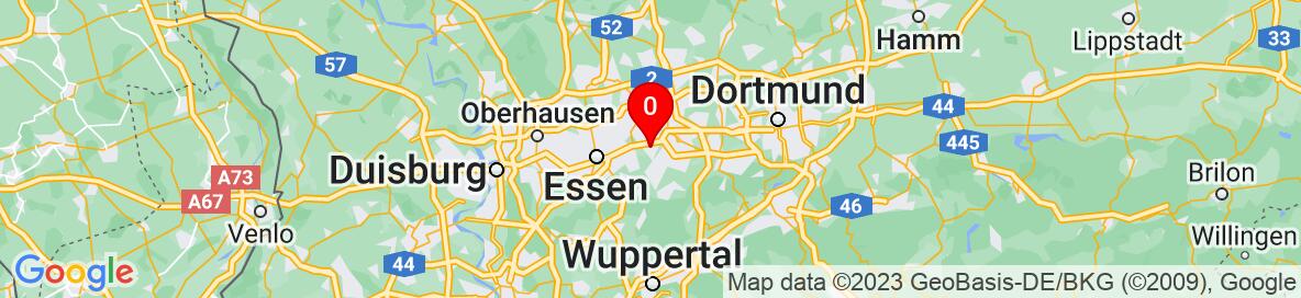 Map of Wattenscheid, Bochum, Arnsberg, Nordrhein-Westfalen, Deutschland. Weitere detaillierte Karte ist nur für registrierte Benutzer. Bitte registrieren oder einloggen.